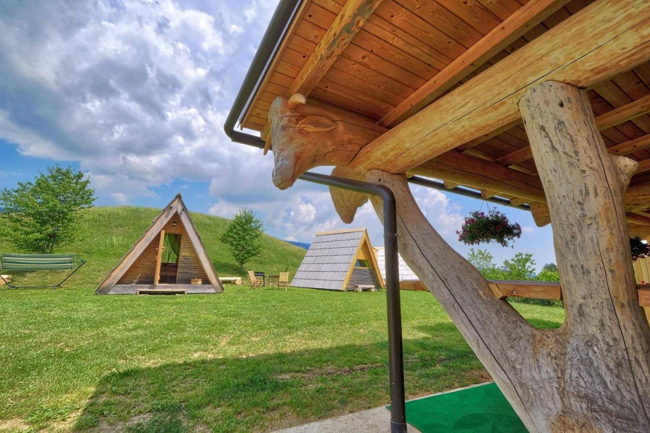 Glamping Brodej Hotel Vitanje Kültér fotó